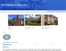 Tablet Screenshot of elitepainting.net
